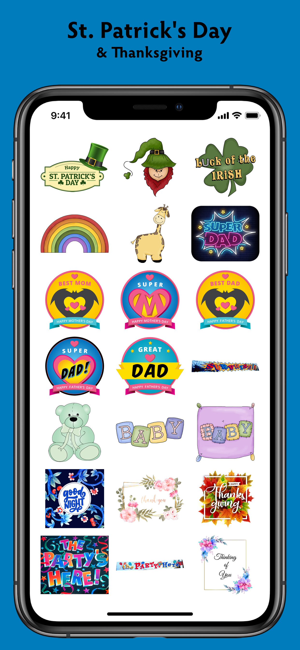 Occasion and Event Stickers screenshot 9