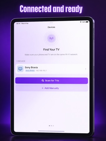 Remotely - Universal TV Remote iPad screenshot