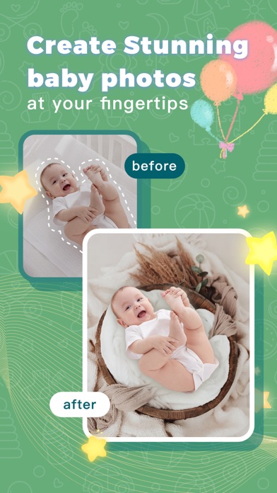 Precious Baby Photo Editor App Screenshot