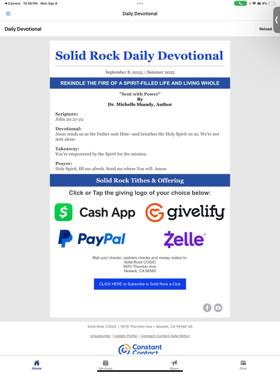 Solid Rock COGIC Newark screenshot-4