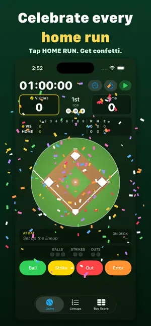 BB Score Keeper screenshot 2