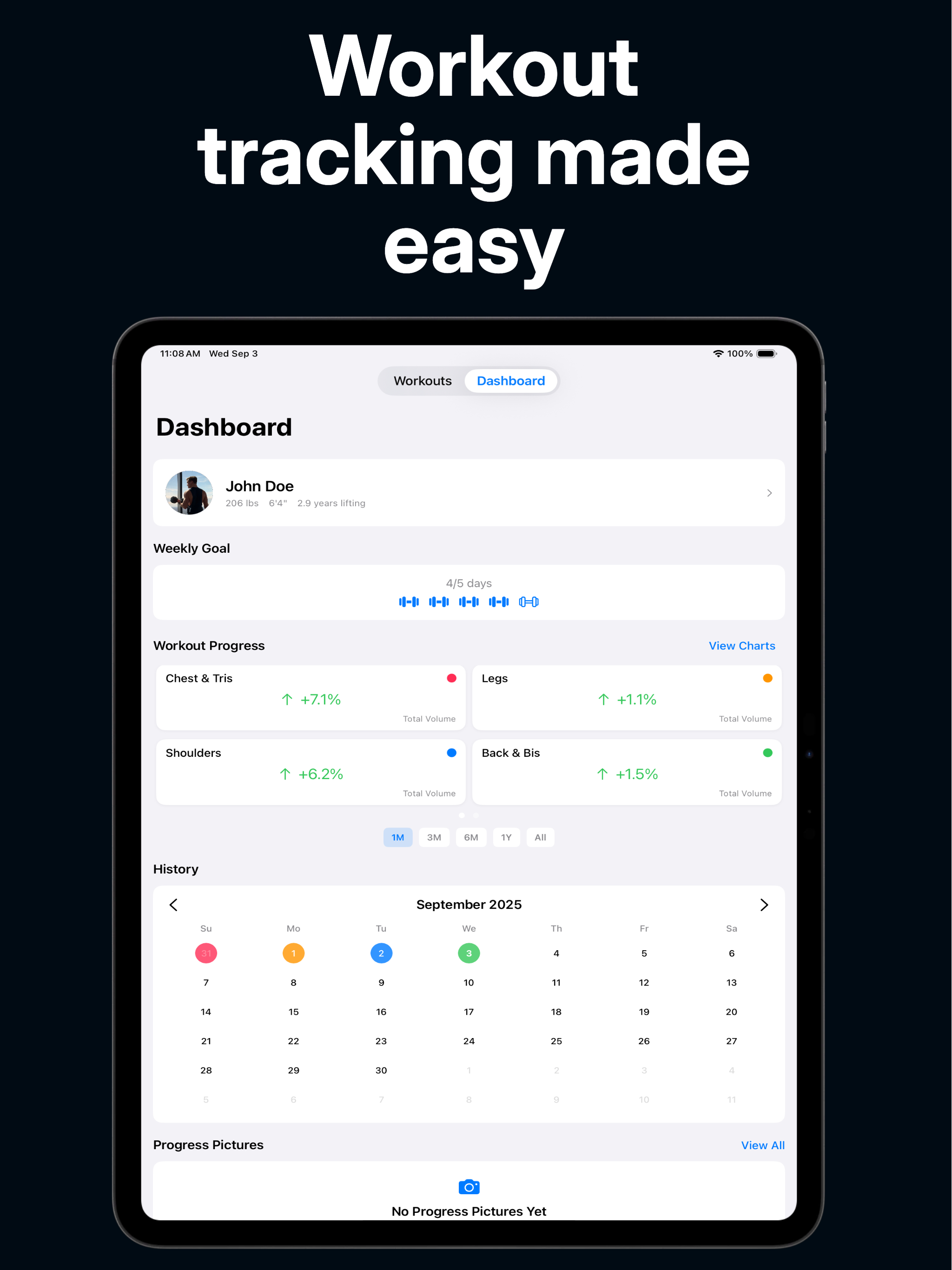 Lift Notes: Workout Tracker screenshot 5