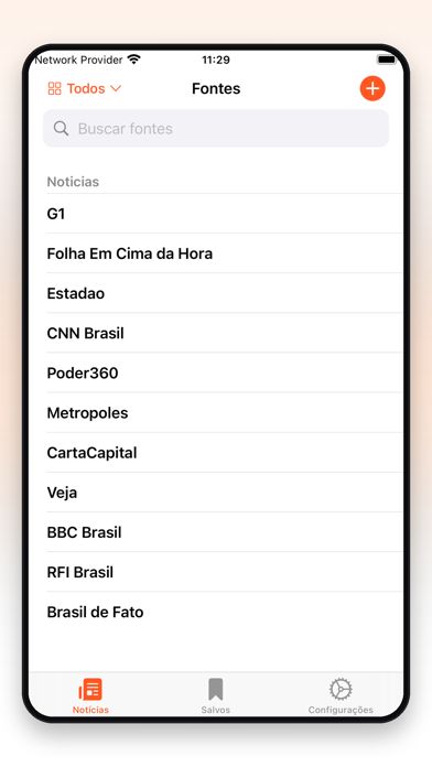 Notícias do Brasil iPhone screenshot