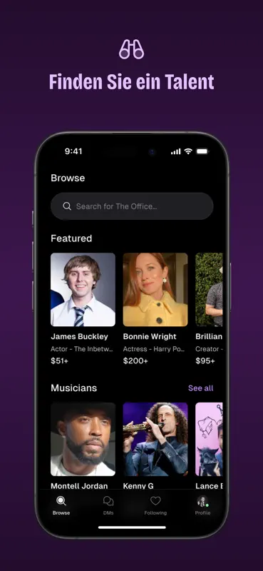 Cameo - Personal celeb videos screenshot 1 of 3