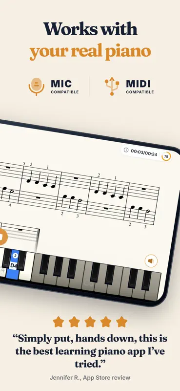 MasterPiano: Sight Reading screenshot 2 of 7