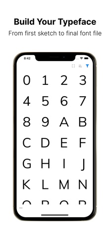 Letterforms - Font Maker Screenshot 1 of 8