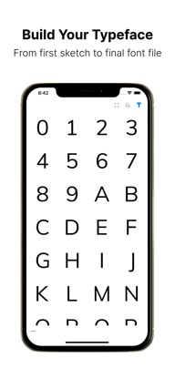 Letterforms - Font Maker screenshot 1