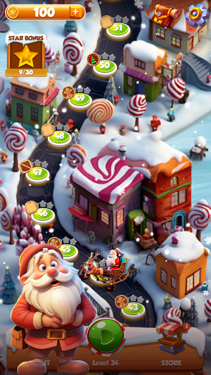 Christmas Magic: Match 3 Game Hack screenshot 8 - iOS game interface