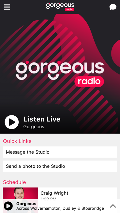 Gorgeous Radio UK Screenshot