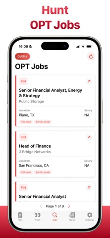 OPTimize: F-1 Visa OPT Planner screenshot