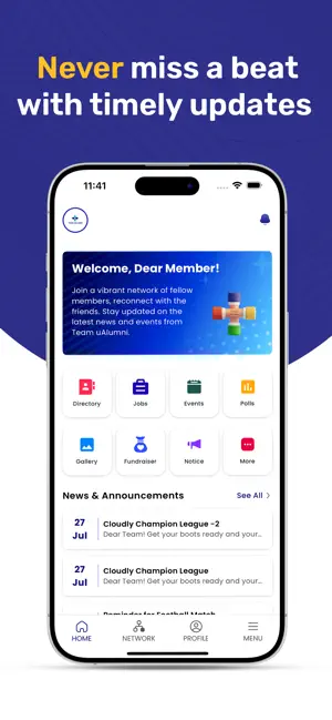 CuAlumniUS screenshot 2