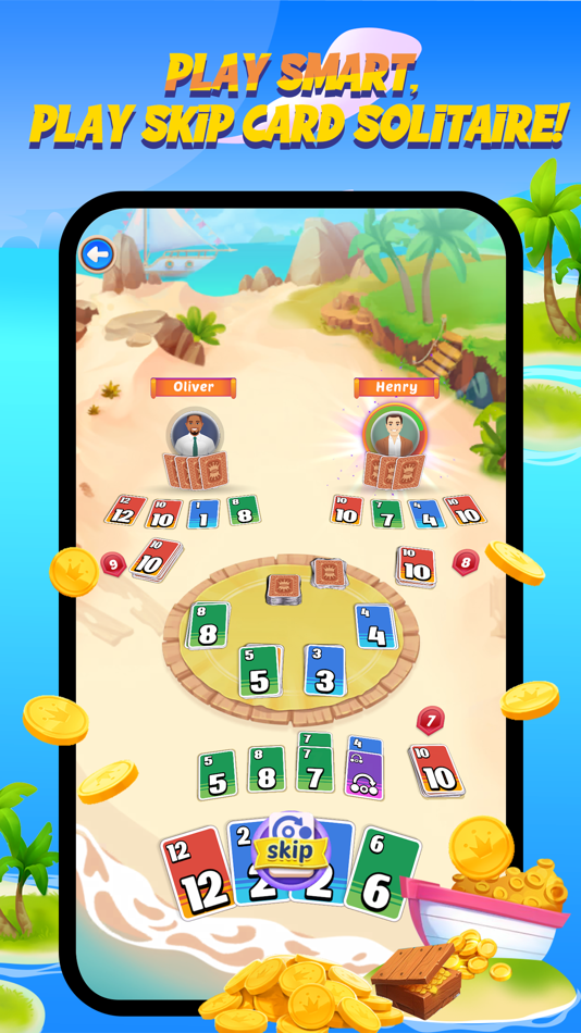 #5. Skip Card Solitaire (iOS) 由: Shamanth J M