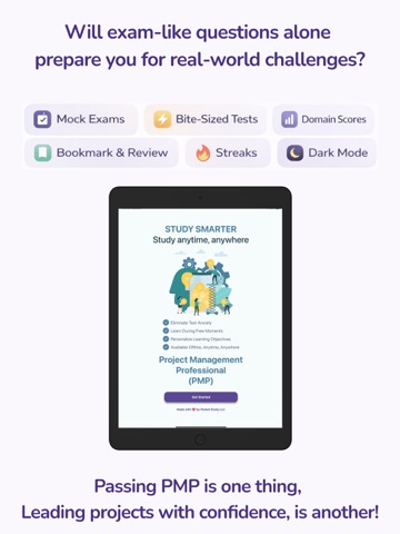 PMP Pocket Study iPad screenshot