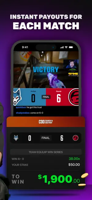 1v1Me - Esports Staking screenshot 2