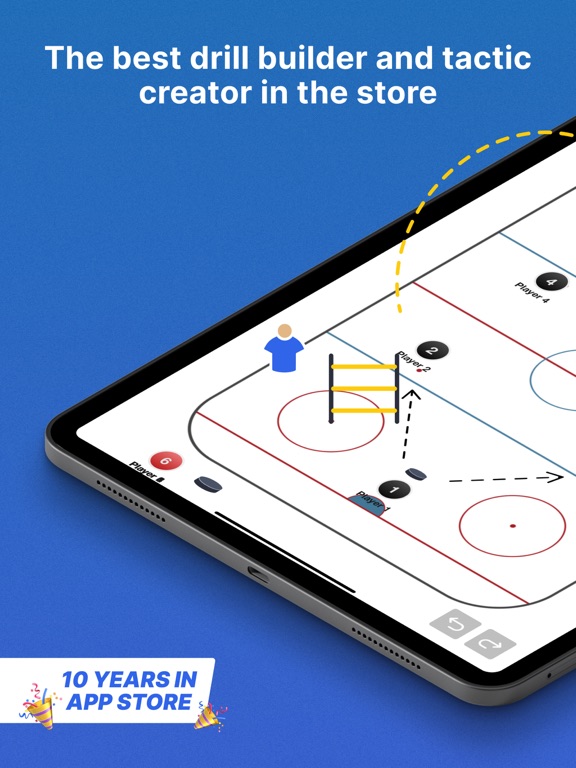 Coach Tactic Board: Hockey++