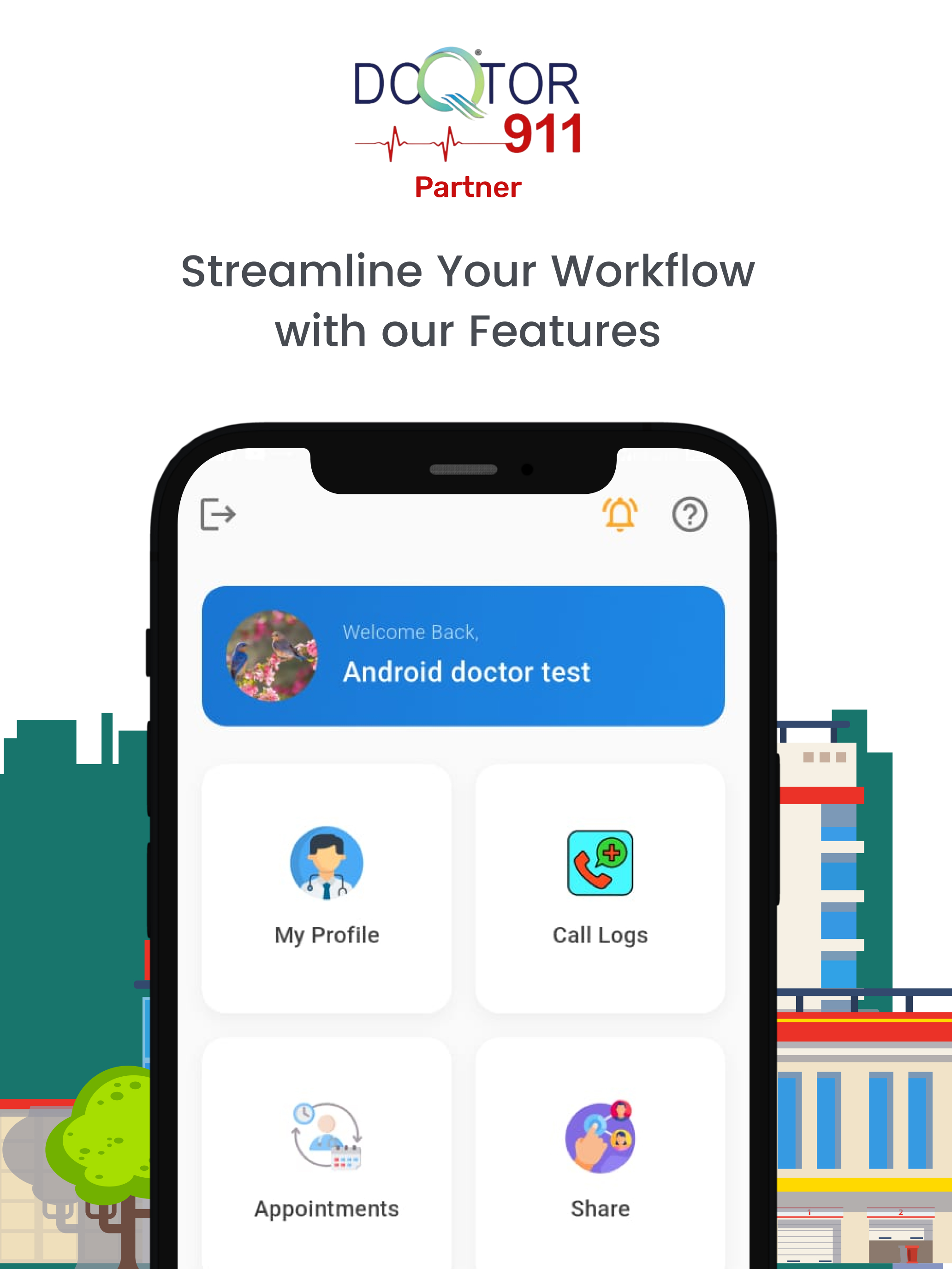 Doctor911 - Partners App