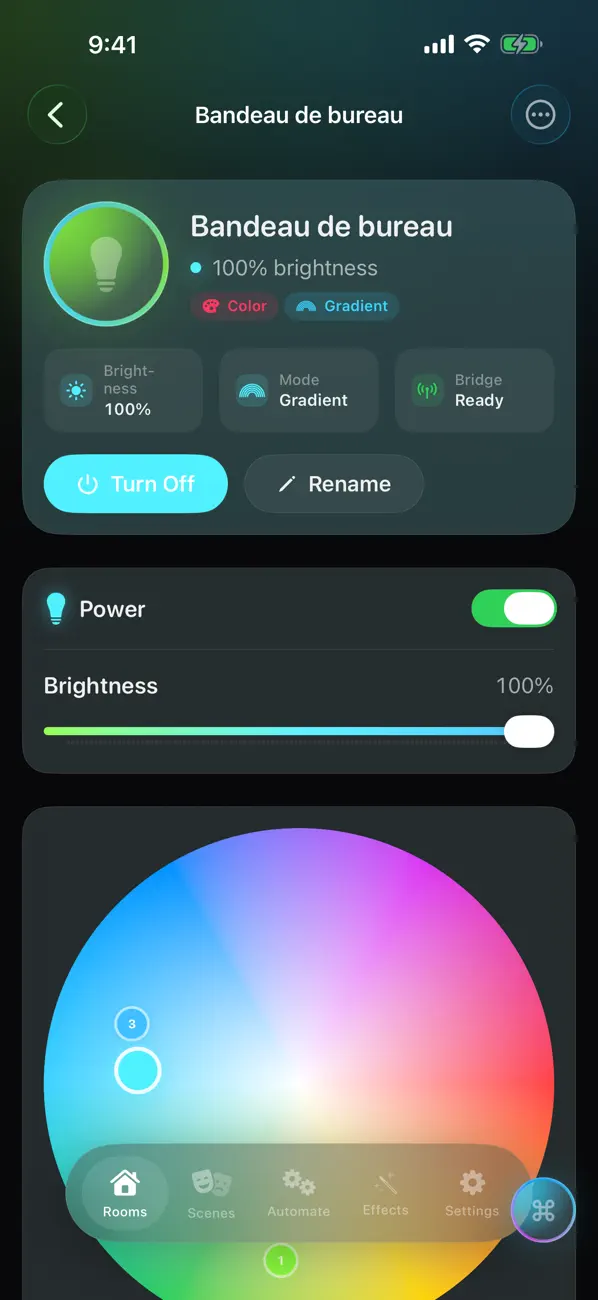 Screenshot #3 pour Command for Philips Hue