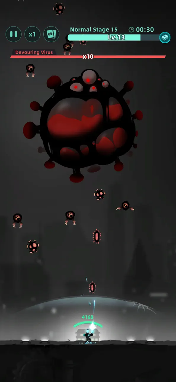 Galaxy Defense: Fortress TD iOS Mod IPA screenshot 2 - iOS game interface