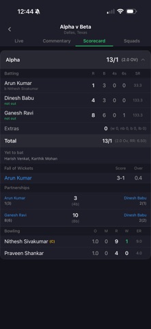 Baduga Cricket screenshot