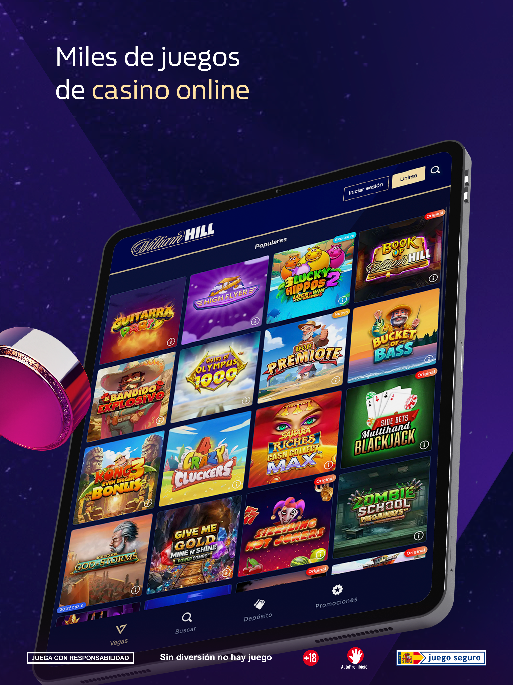 William Hill Casino y Ruleta screenshot 8