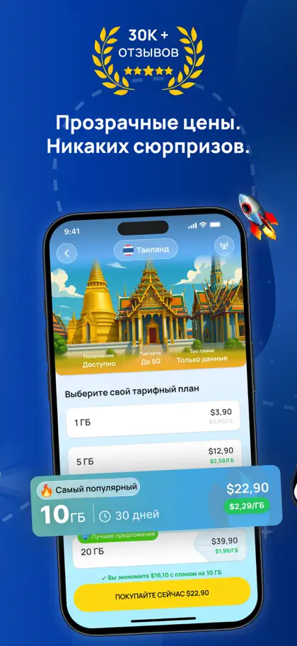 Captura 5 de 6 de eSIMo: Travel eSIM & Calls