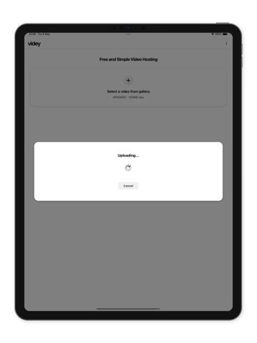 Videy - Simple Video Sharing iPad screenshot