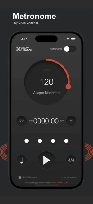 Rudiment Pro Metronome screenshot 3