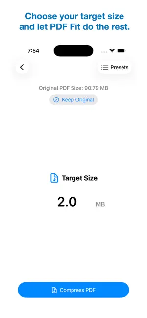 PDF Fit: Compress PDFs screenshot 2