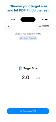 PDF Fit: Compress PDFs Screenshot 2 of 5