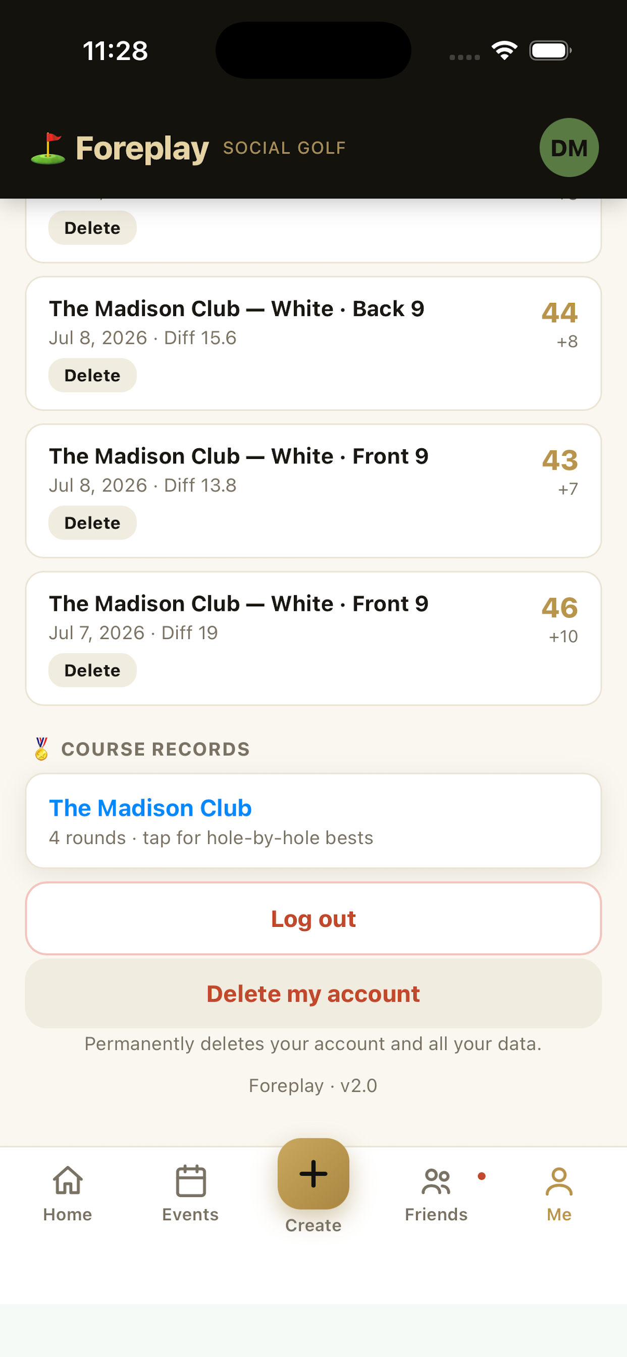 Foreplay Social Golf screenshot 10