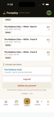 Foreplay Social Golf Screenshot 10 of 10