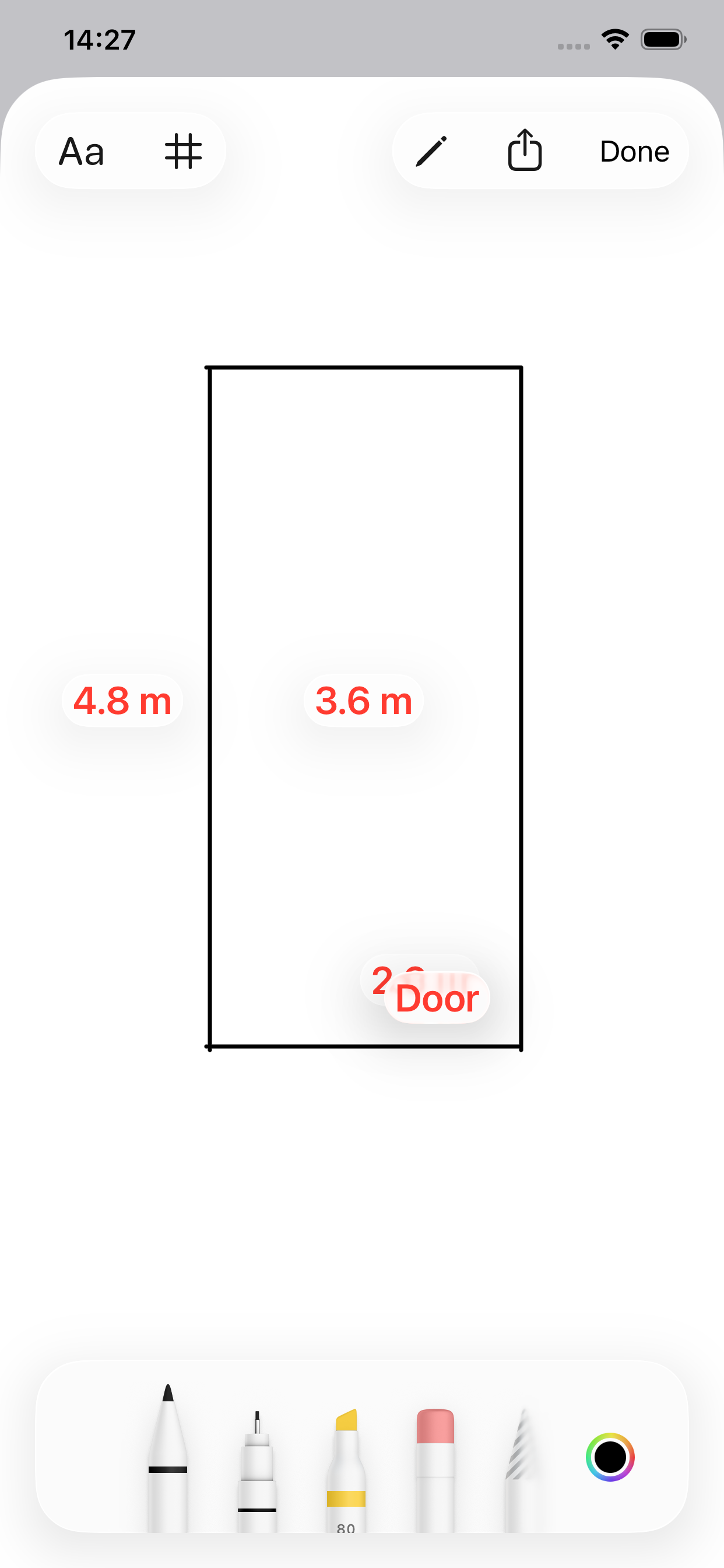 Measure Ruler: AR Tape & Level screenshot 3