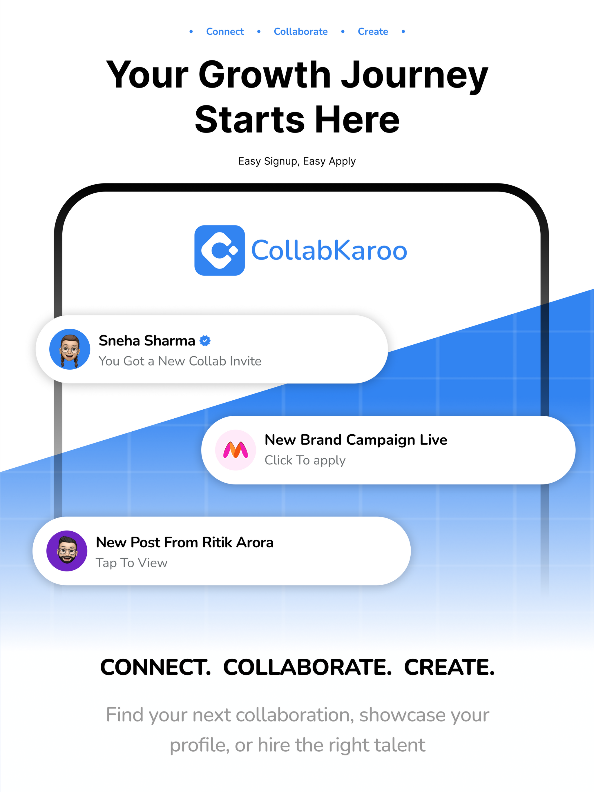 CollabKaroo: Creator Network screenshot 6