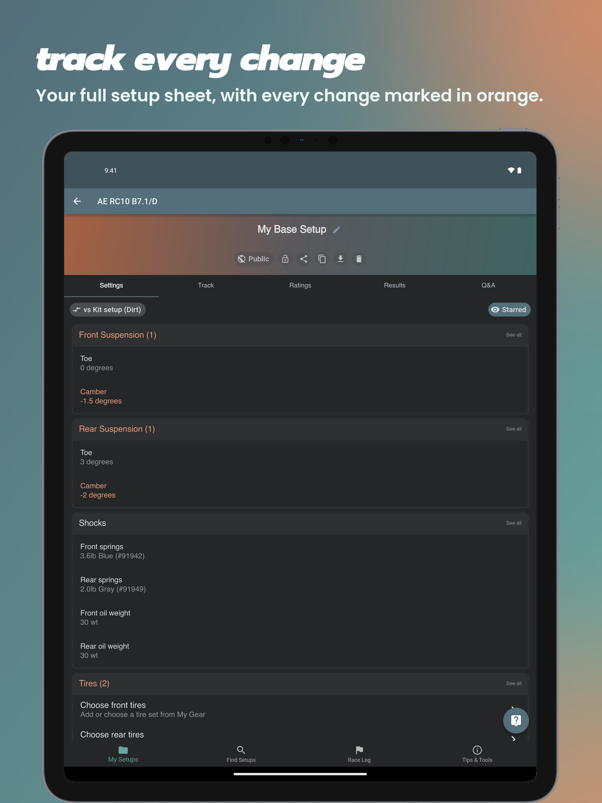 RC Setup App by So Dialed screenshot 7