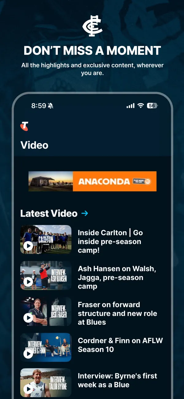 Screenshot #2 pour Carlton Official App