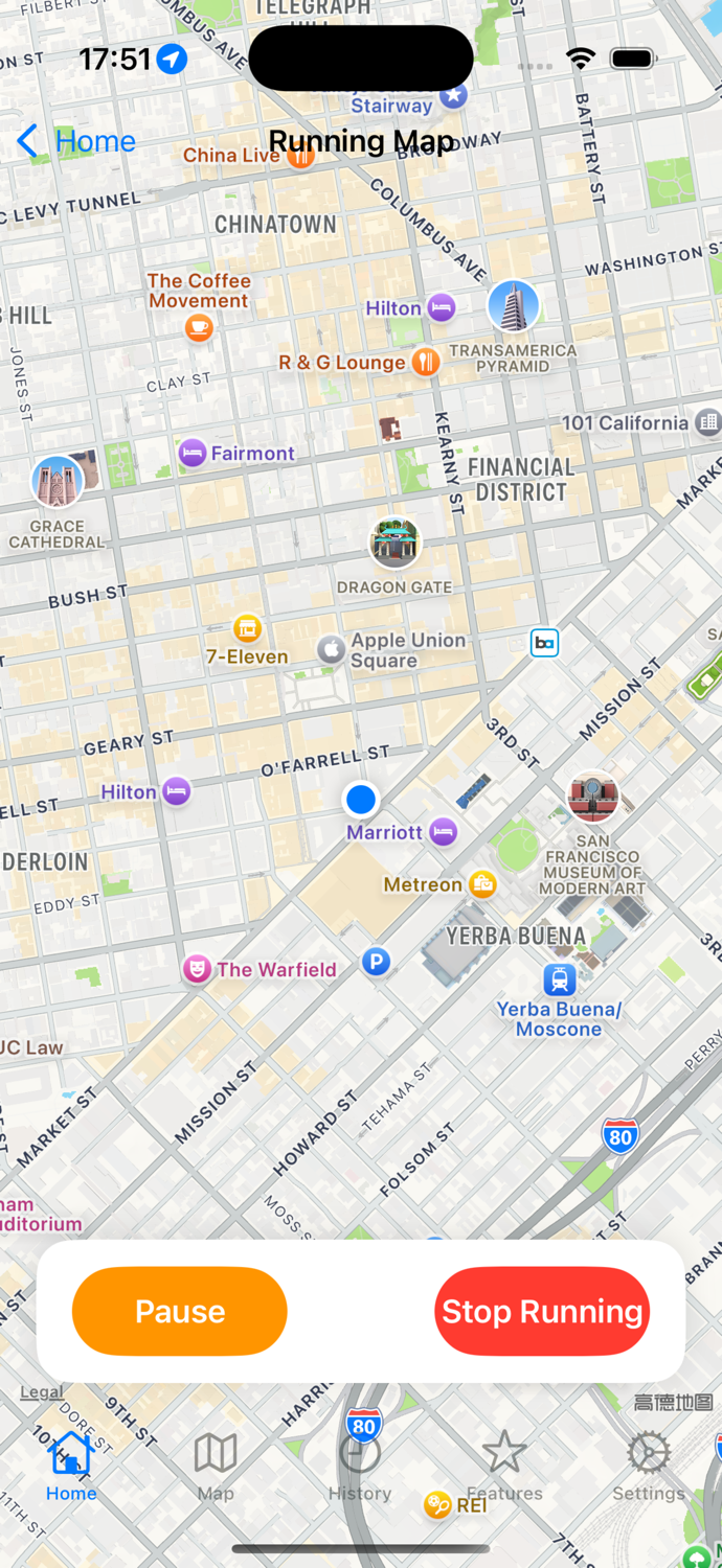 Running Tracker-Running app R