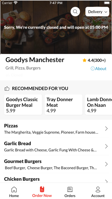 Goodys Manchester Screenshot