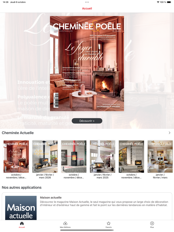Cheminée Actuelle app screenshot 3