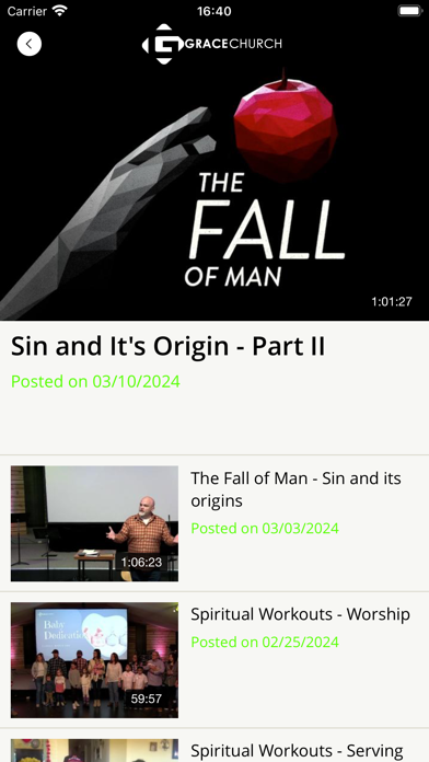 Grace Church Durango Screenshot