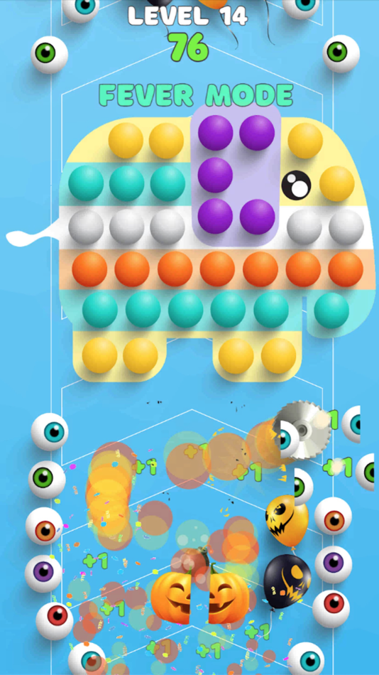 #5. Bubble Pop - Balloon Pop Slice (iOS) 由: Hoang Thi Na