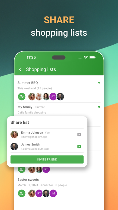 Shopium: Grocery Shopping List Screenshot