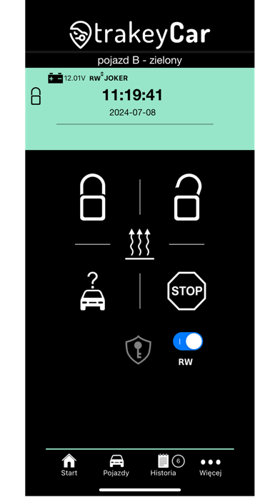 Screenshot #1 pour trakeyCar