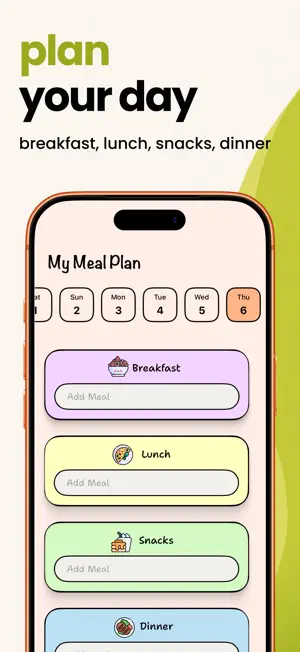 Daily Meal Planner - MealFlow screenshot 2