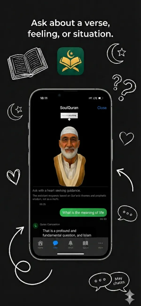 Screenshot #1 pour SoulQuran-Ask IslamBaba, Quran