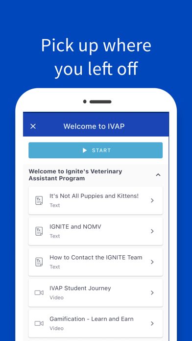 IGNITE Veterinary iPhone screenshot 2 - Education app