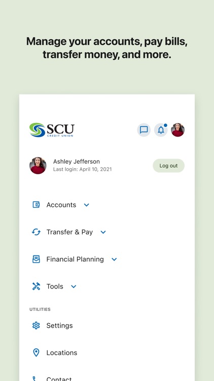 SCU Credit Union Online screenshot-4