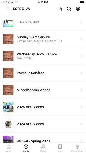 St Charles First Baptist - VA screenshot 2