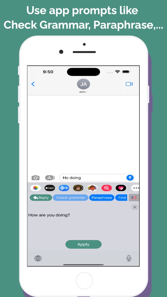 #4. AI Keyboard・ReplyAssistant (iOS) 게시자: Elsayed Hussein
