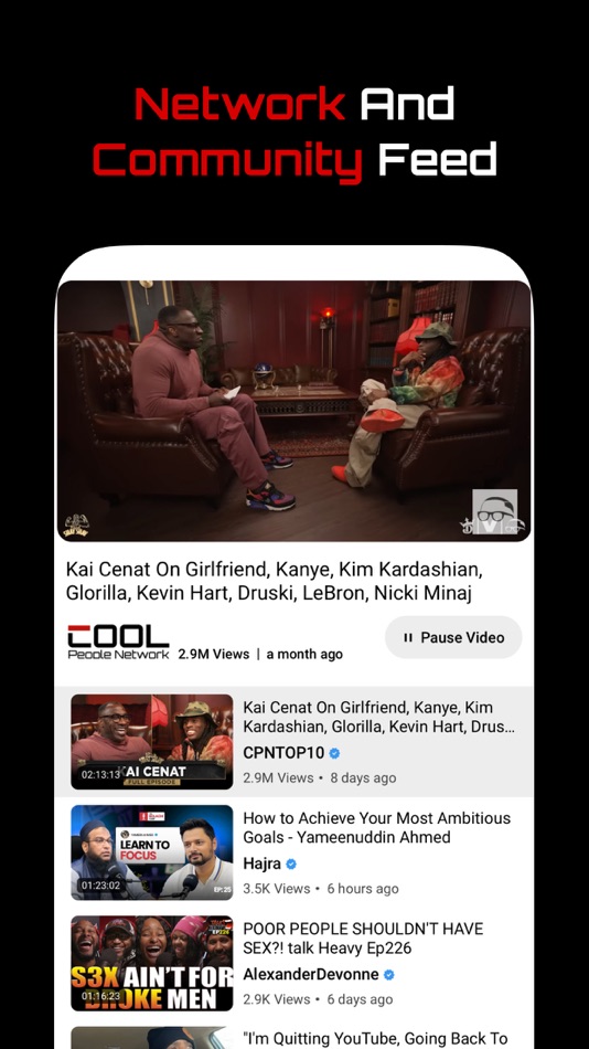 #3. Cool People Network (iOS) Podle: Alex Bridgeforth