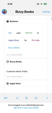 Bizzy-Books screenshot 1